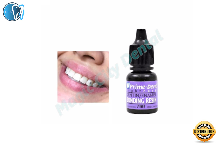 NEW PRIME-DENT Dental Light Cure Dentin Enamel Bonding Resin 7 mL Bottle USA