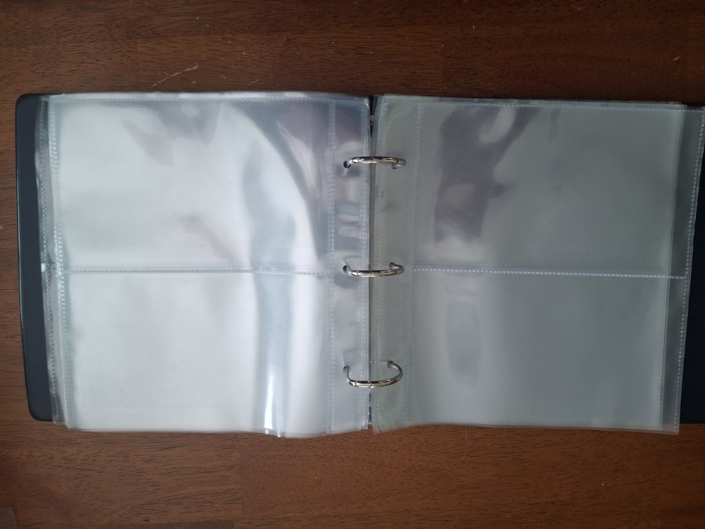 Mystic First Day Cover Album with 40 clear pages 160 Cover Capacity Gently Used