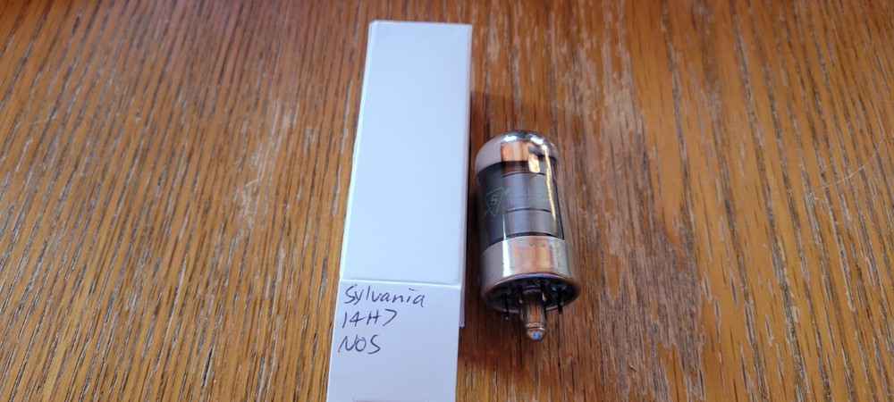 Sylvania NOS 14H7 Vacuum Tube Tested