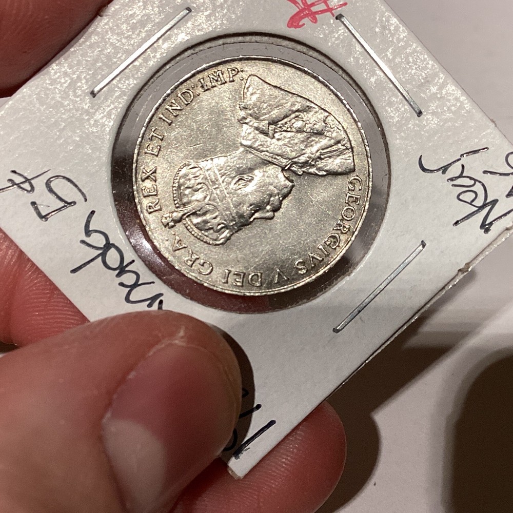 1926 canada 5 cent near 6 AU