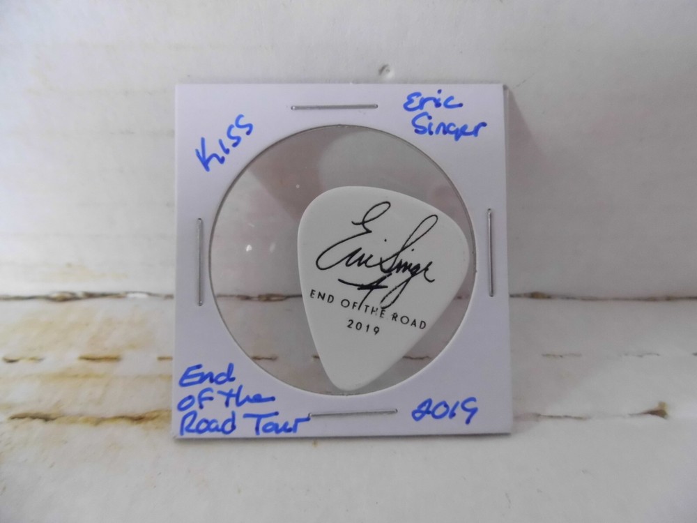 KISS "ERIC SINGER" 2019 GUITAR PICK~READ DESCRIPTION #14~1