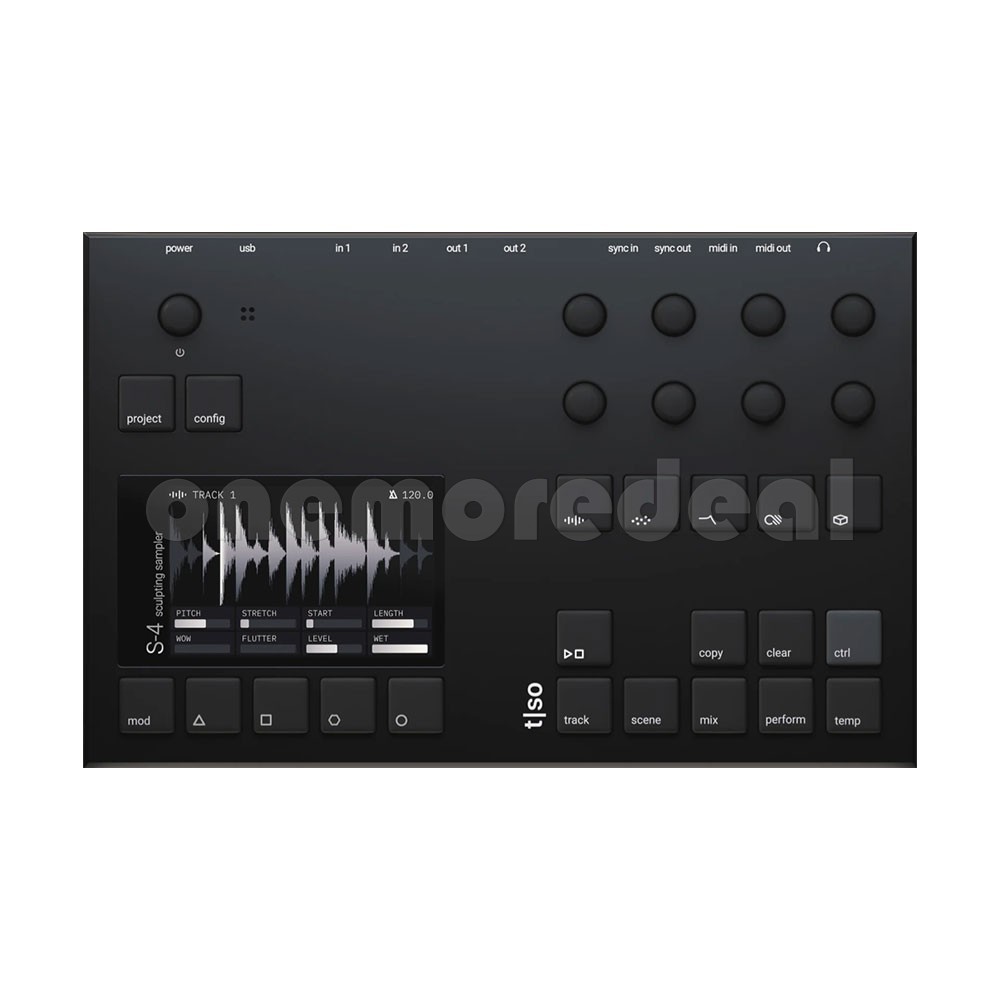 Original S-4 Sculpting Sampler & Editor Looper for Torso Sound Design Studios