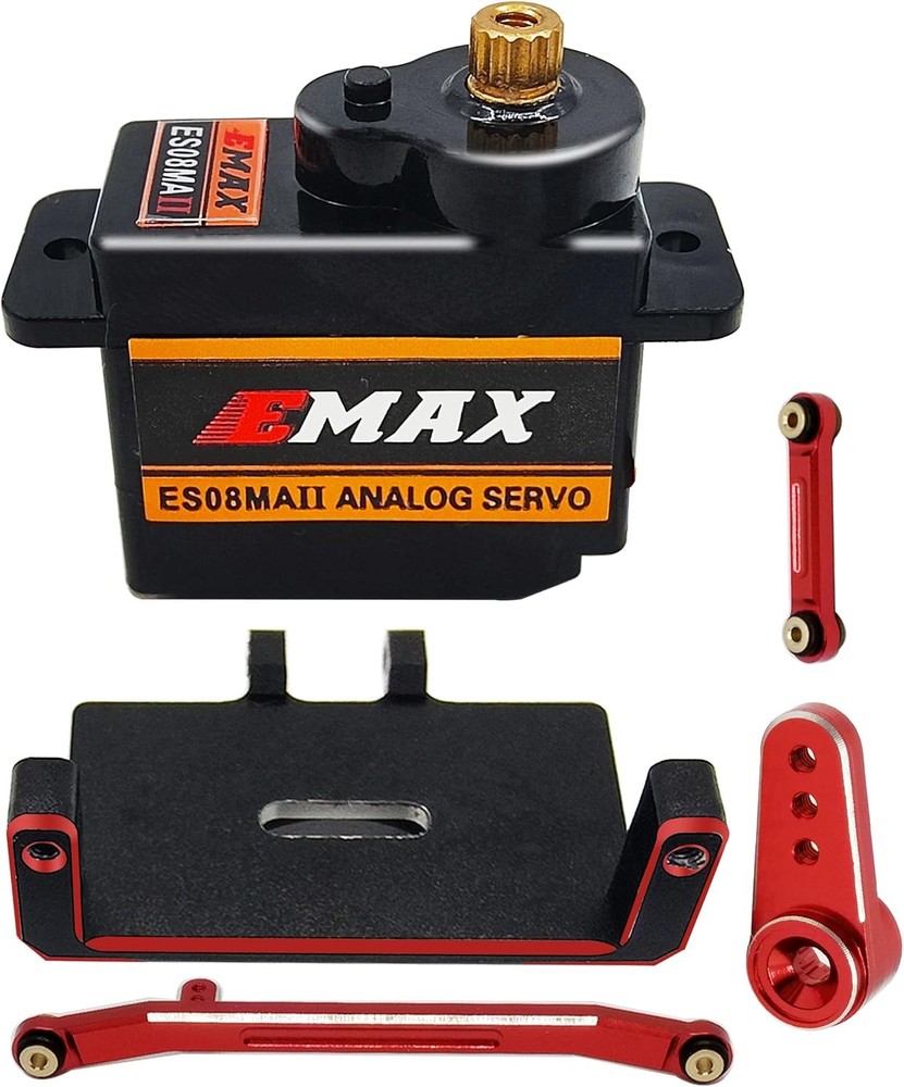 RC Servo EMAX Steering with Mount Bracket and Arm Combo Pack 3