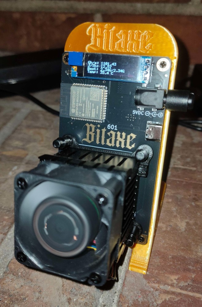 Bitaxe Gamma 601 optimized bitcoin miner