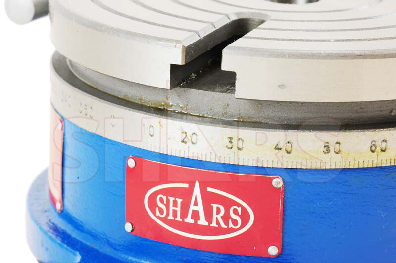 Shars 6'' High Quality Horizontal Vertical Rotary Table + Cert. New R}