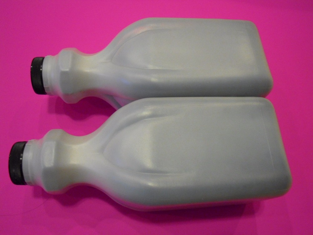 2PK 500 grams Toner Refill + 2 Chips For Lexmark MS310d MS410d MS510dn MS610dn