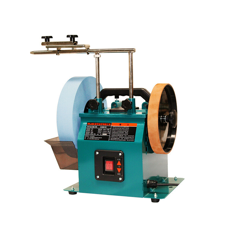 Electric Grinding Blade Sharpener Machine Belt Sander Polishing Bench Grinder