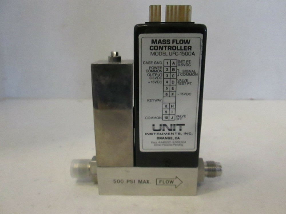 Unit UFC-1500A, Mass Flow Controller MFC, WF6, 200 SCCM, Used