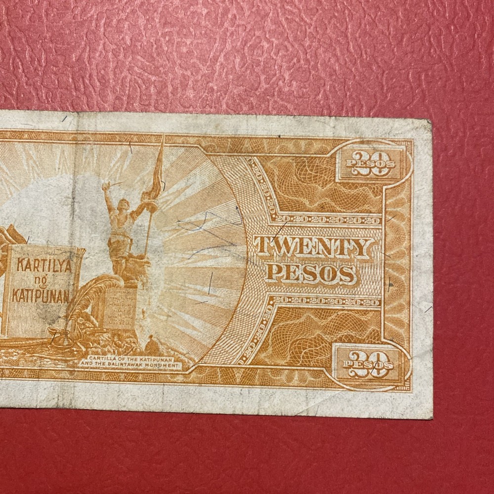 Philippines- 20 Pesos- 1949