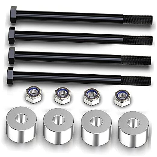 Differential Drop Kit, Diff Drop Spacers Hardware Compatible with 2007-2021