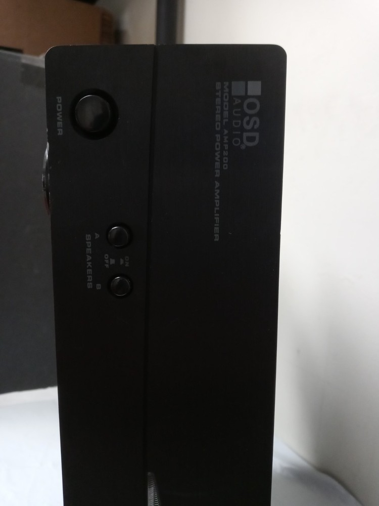 OSD Audio Stereo amplifier: AMP200 200w Class D Stereo/Mono Amplifier