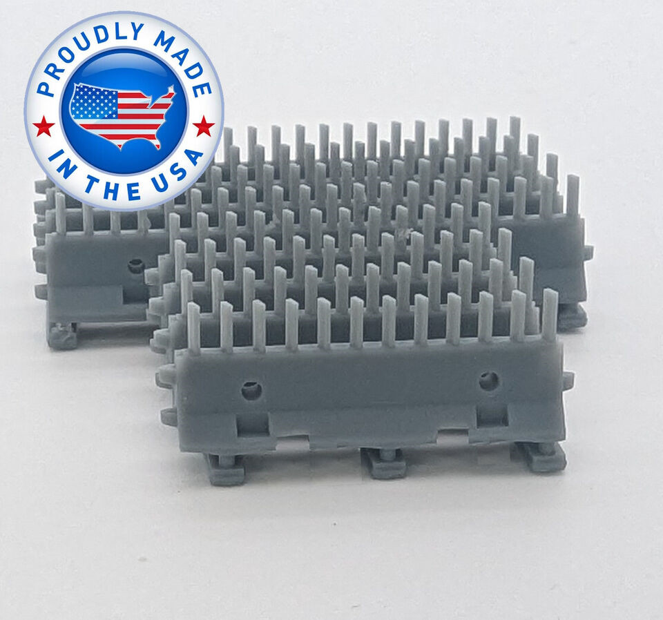 HO Scale K Rails with View Blockers