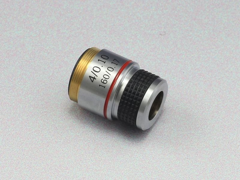New Biological Microscope 4X Achromatic Objective Lens