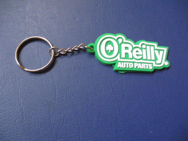O’Reilly Auto Parts Logo Keychain Key Ring Rubber