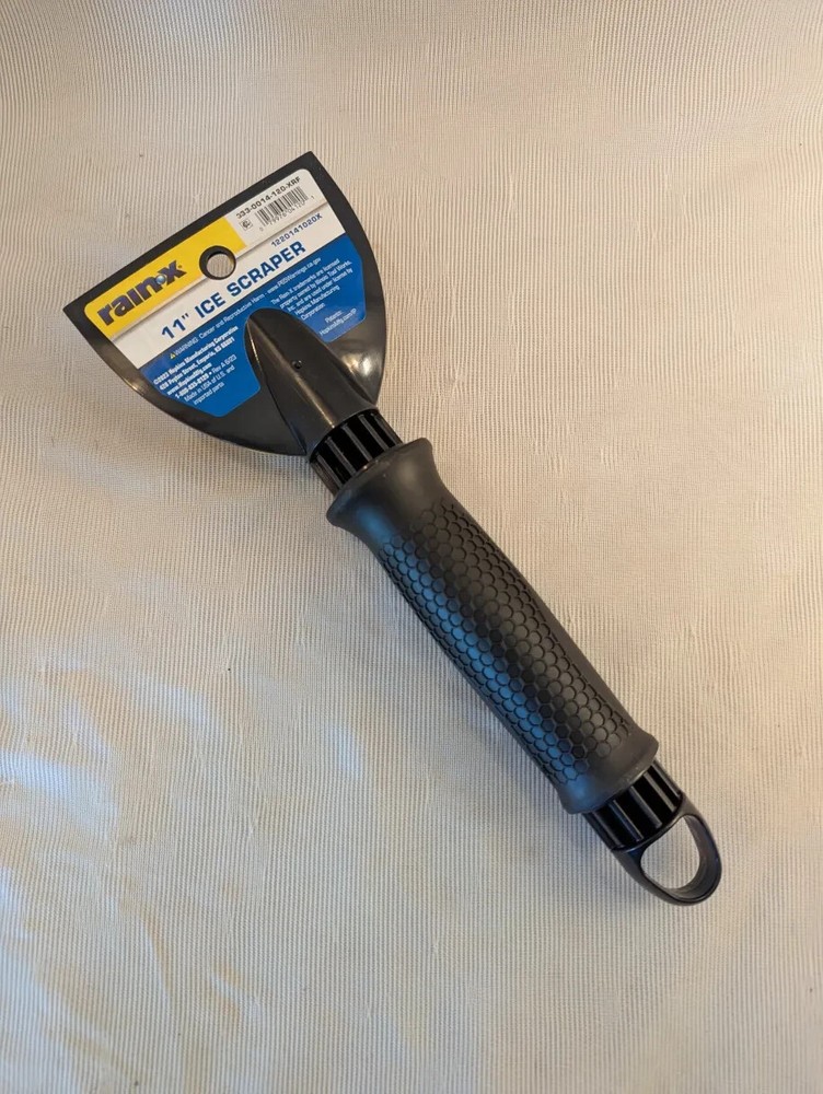 Rain-X 11" Ice Scraper with Flex Blade – Windshield Snow & Ice Removal Tool