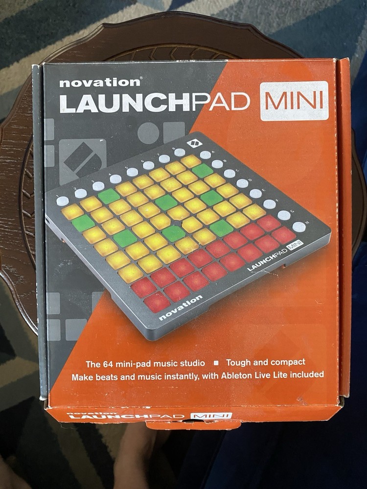 Novation Launchpad Mini Open Box with original cord and documents