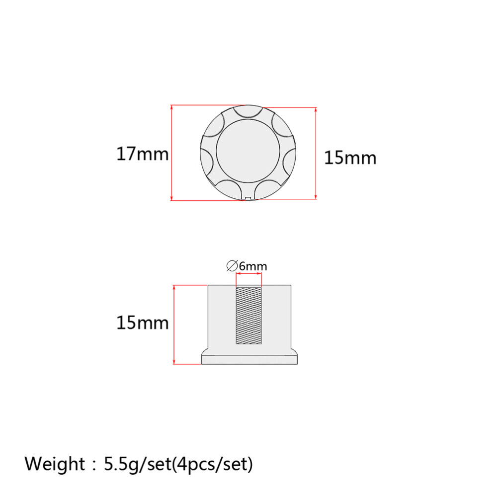 12 Pcs guitar tuning knobs custom guitar knobs Jazz Bass Knobs D-shaft Guitar