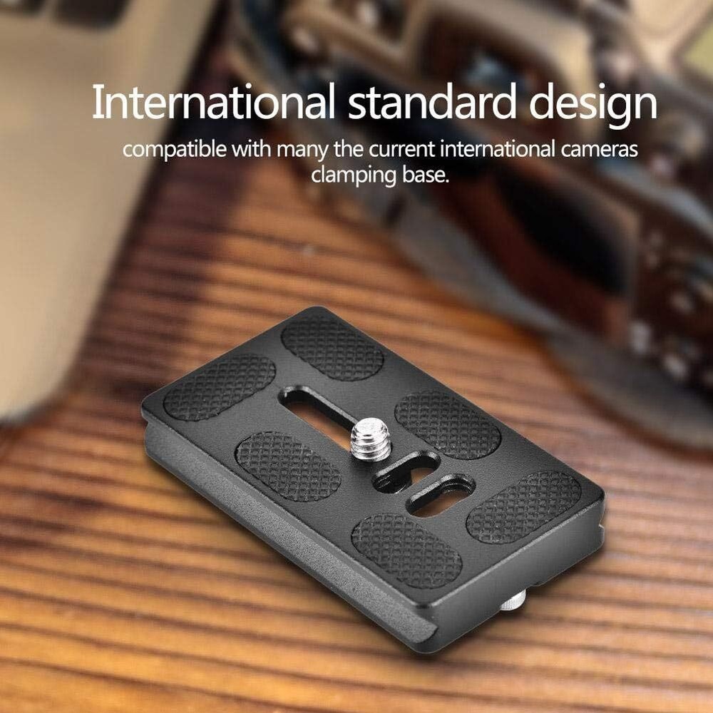 4XPU70 Quick Release Plate For Digital Camera Tripod Ballhead Lens Mount Adapter
