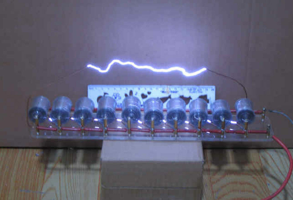 6 grades Marx/impulse voltage/pulse high voltage generator/Tesla coil DIY kit