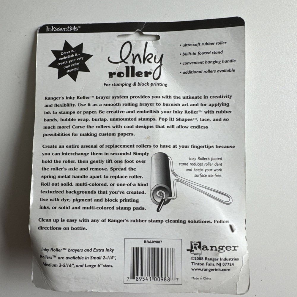 Ranger Only Roller Medium Inkssentials New In Package