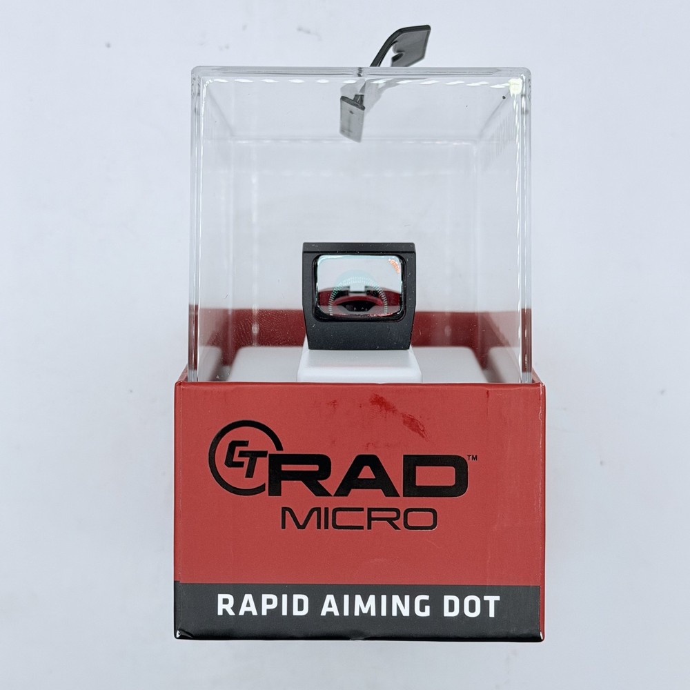 ​Crimson Trace RAD Micro Compact Open Reflex Sight Red Dot Electronic Sight 3MOA