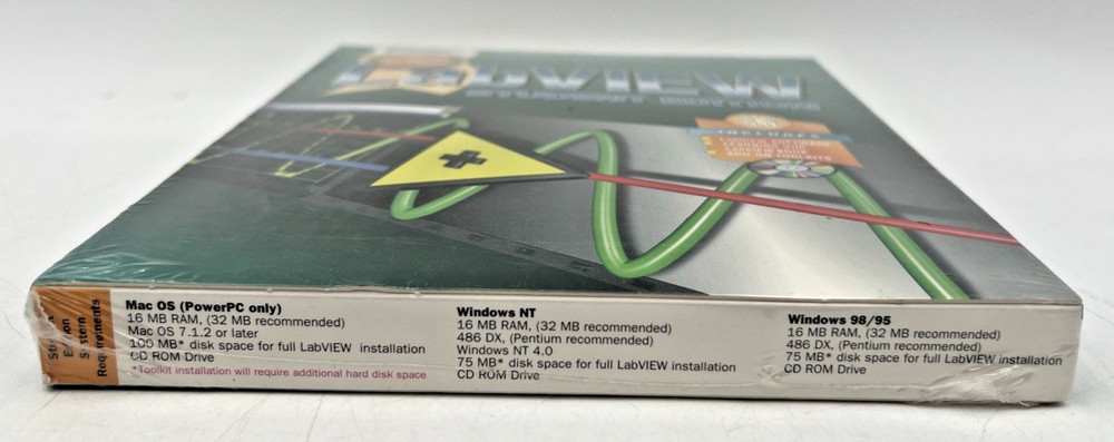 LABVIEW STUDENT EDITION, VERSION 5.0 NATIONAL INSTRUMENTS, SEALED, NEW