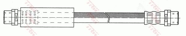 Brake Hose TRW PHA289
