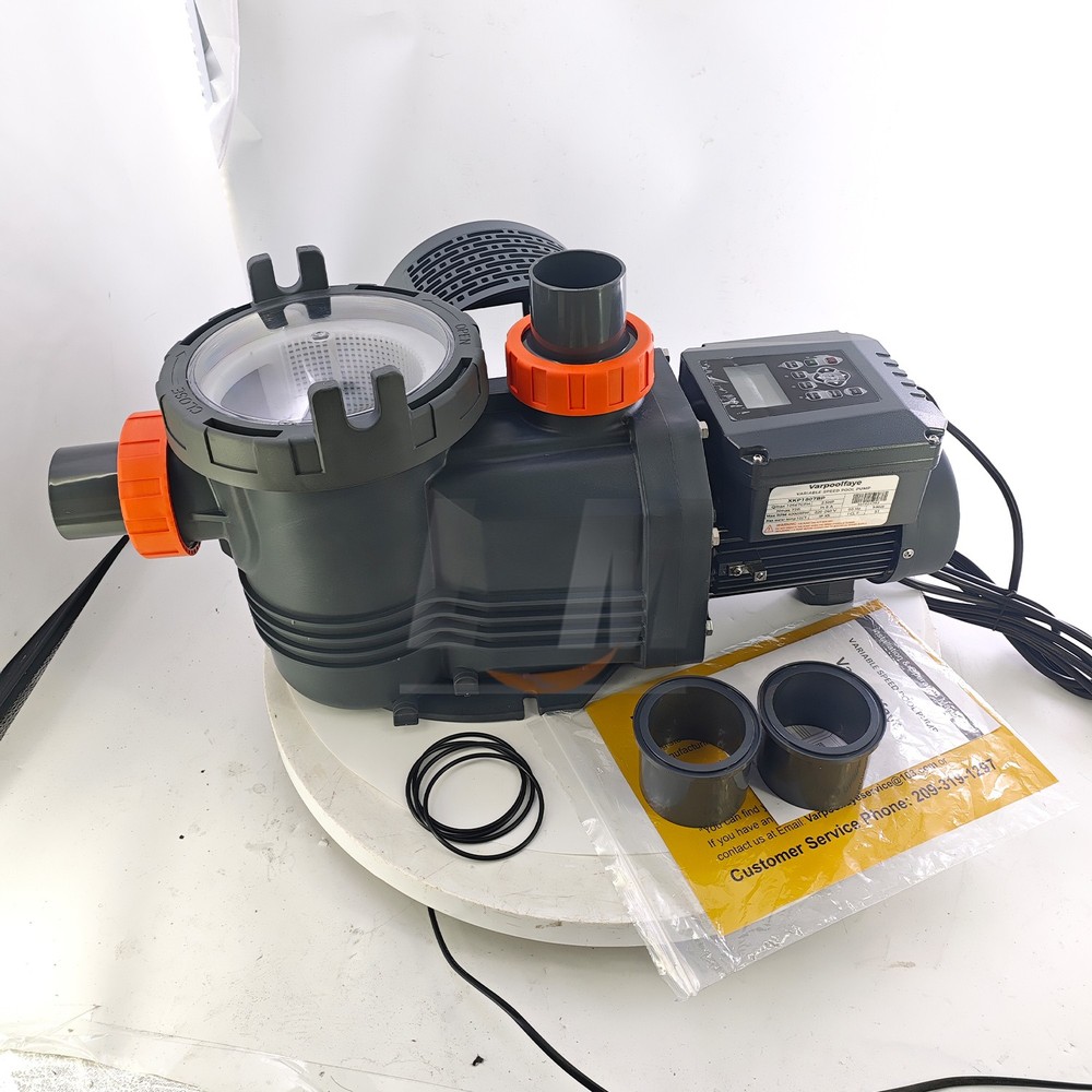 For Inground Pool 2.5HP Variable Speed High Flow Pump 10567GPH Energy Efficient