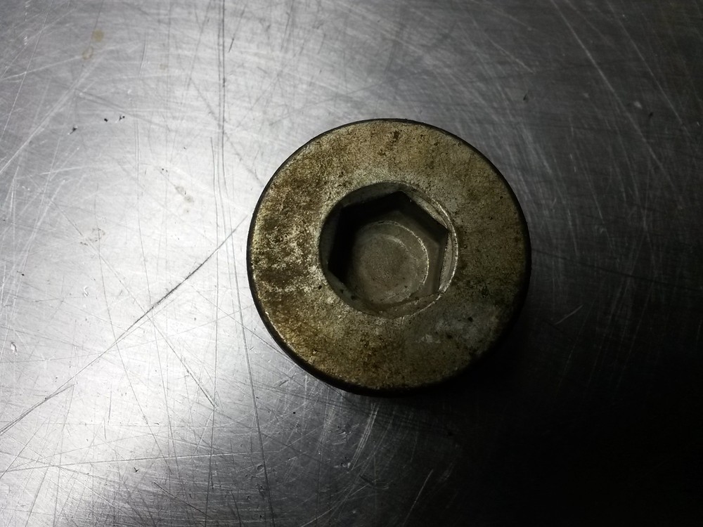 Cylinder Head Plug From 2002 Nissan Pathfinder  3.5