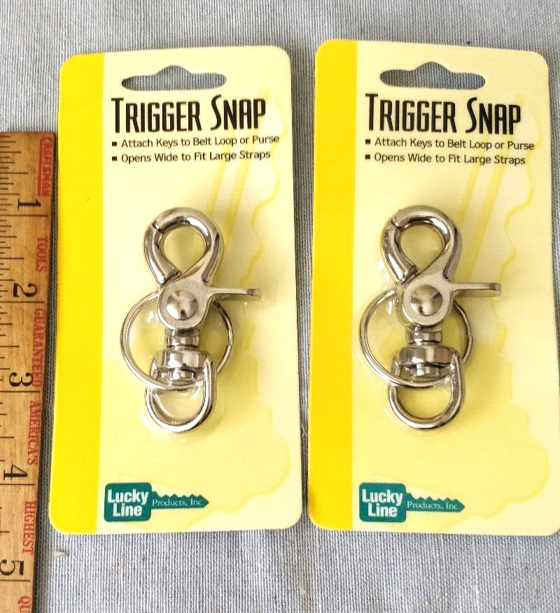 2 pieces - NOS   Line 45101 Mini Trigger Snap - bigger size model