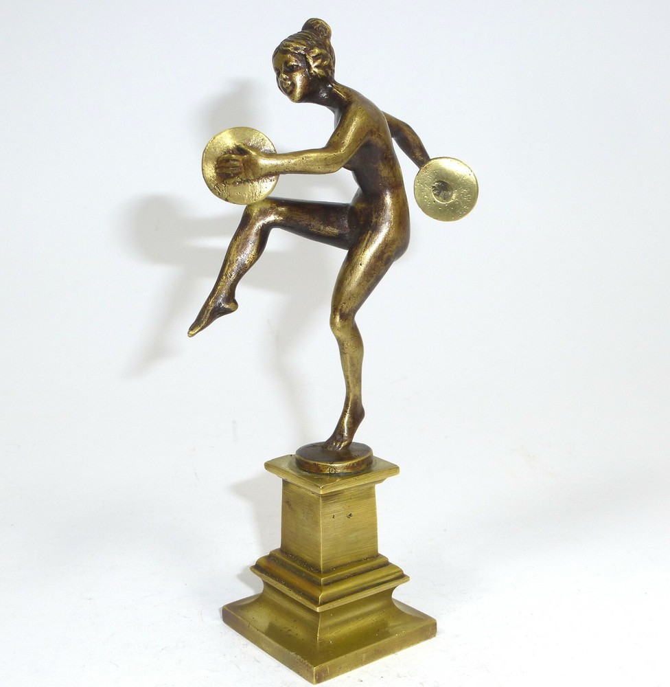 Art Deco Bronze Figure Sign. Beck Dancer