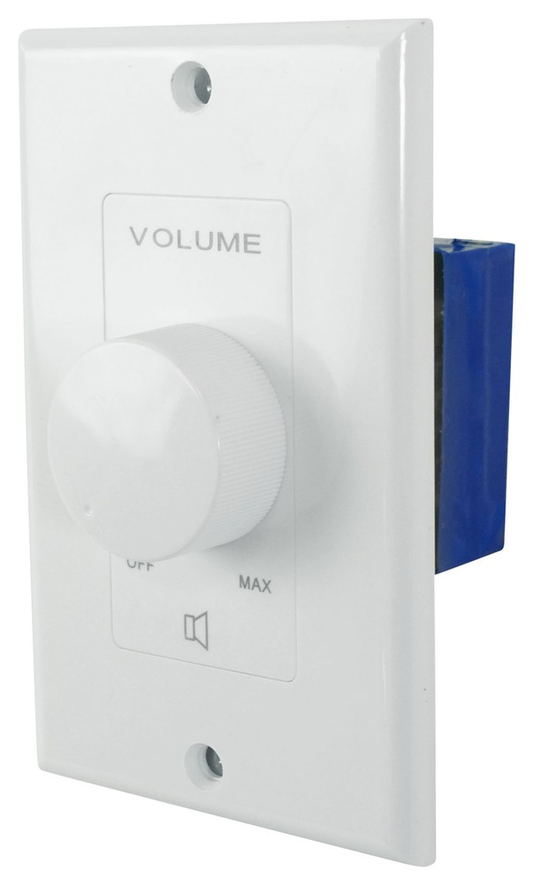 4 Rockville VOL70200 White 200w 70v Wall Volume Controls Zone Controller Boxes