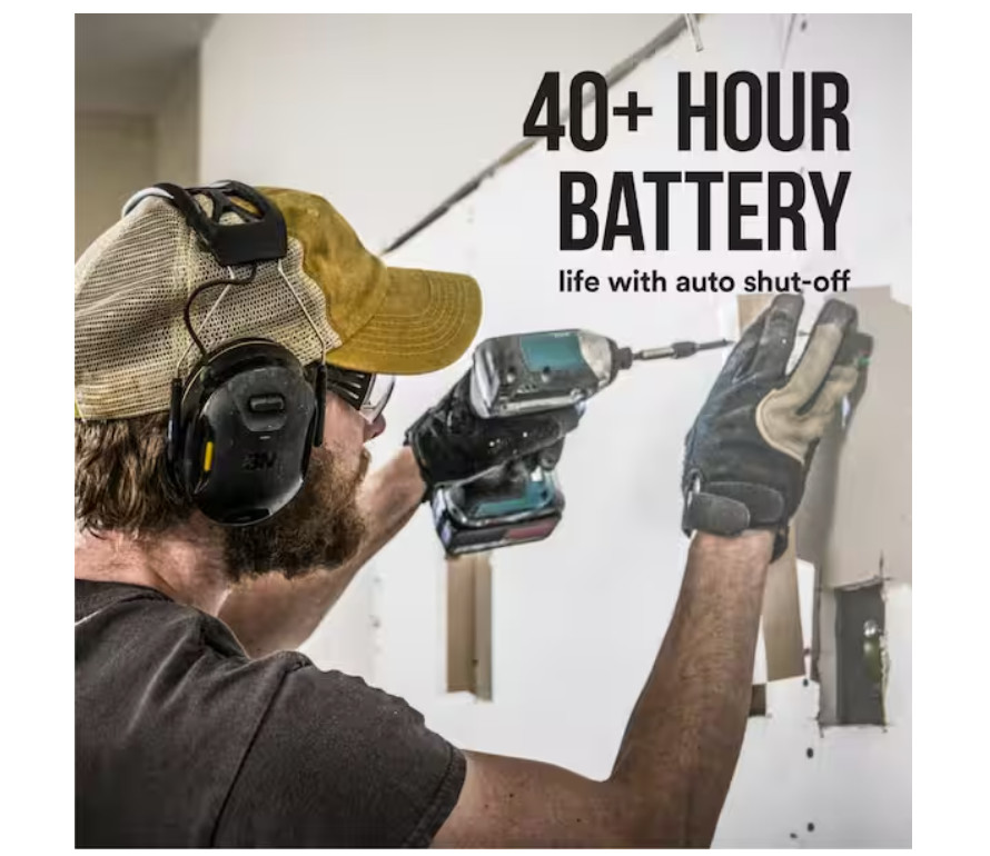 3M WorkTunes Connect Hearing Protector with Bluetooth Technology