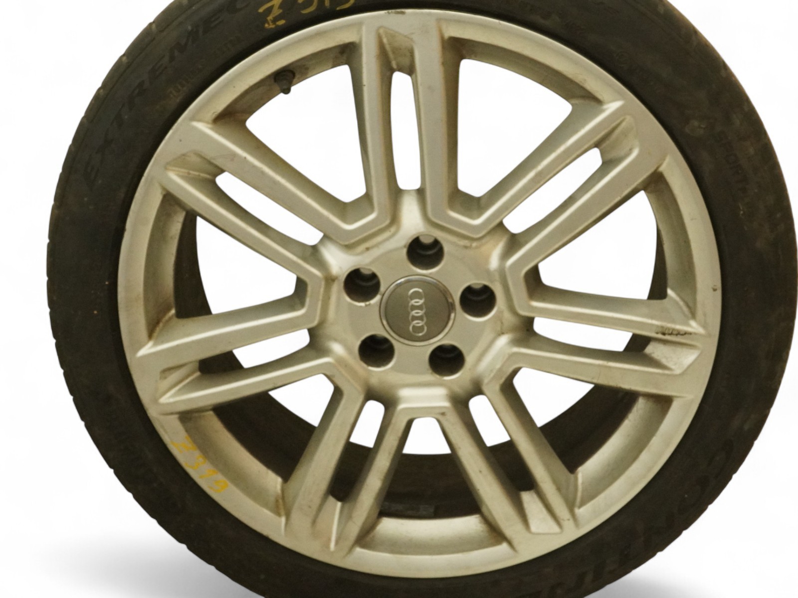 14-18 Audi Rs7 4G Wheel Rim 20X8J Et35 5-112Mm W Tire Set Of 2 4G0601025Ap OEM