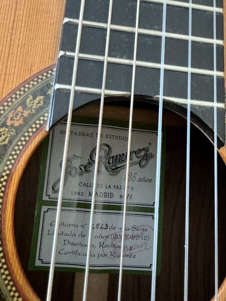 Ramirez 125 Años Classical Guitar
