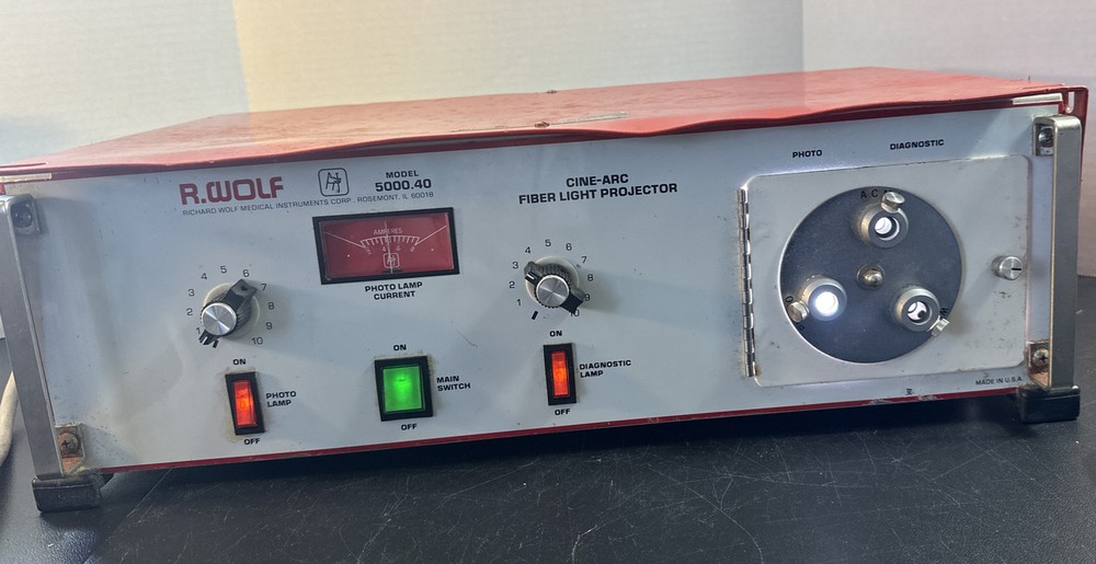 R. Wolf Cine-Arc Fiberlight Projector 5000.40 (untested)