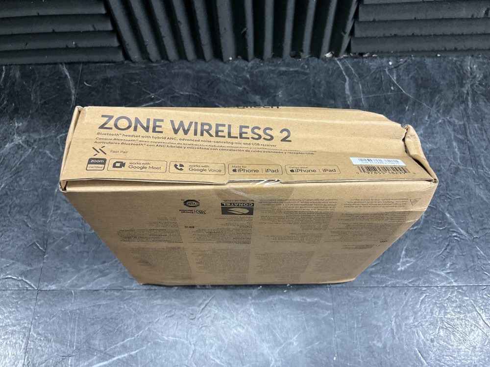 Logitech Zone Wireless 2 UC Headset 981-001310 Graphite USB Bluetooth ✨ NEW