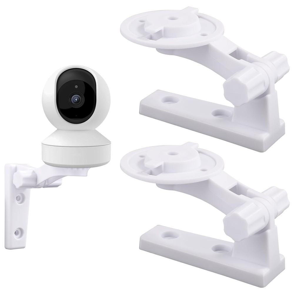 2pcs Camera Wall Mount Compatible with Reolink E1 / Pro, White Camera...