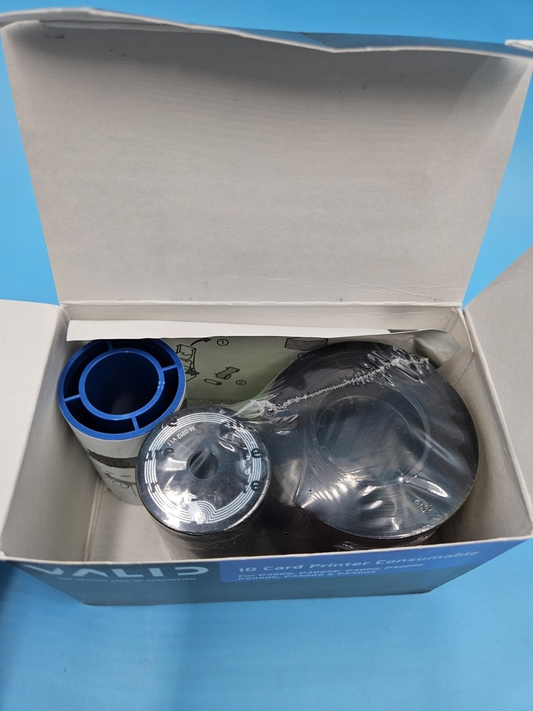 Valid 3-0100-1 ID Card Printer Ribbon Kit - New