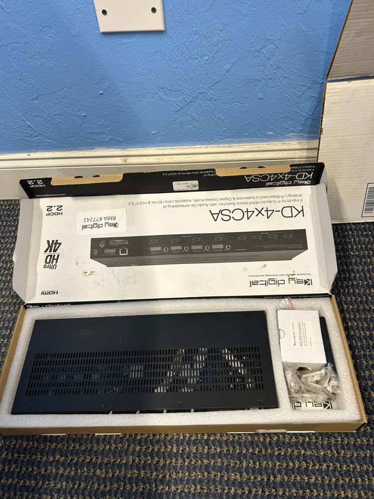 Key Digital HDMI 4x4 Matrix Switcher KD-4x4CSA