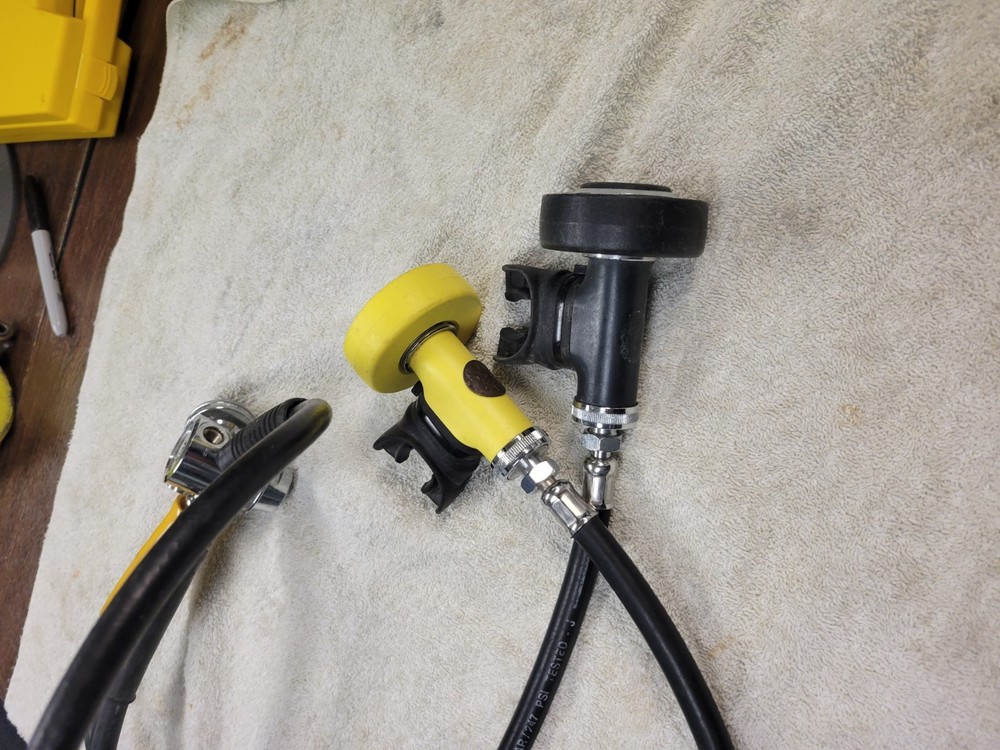 Poseidon 5000 Regulator set with octo, LPI for scuba diving