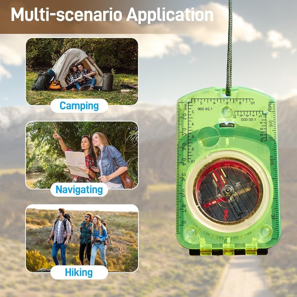 Finest Mirror Compass Outdoor Navigation - Alternative