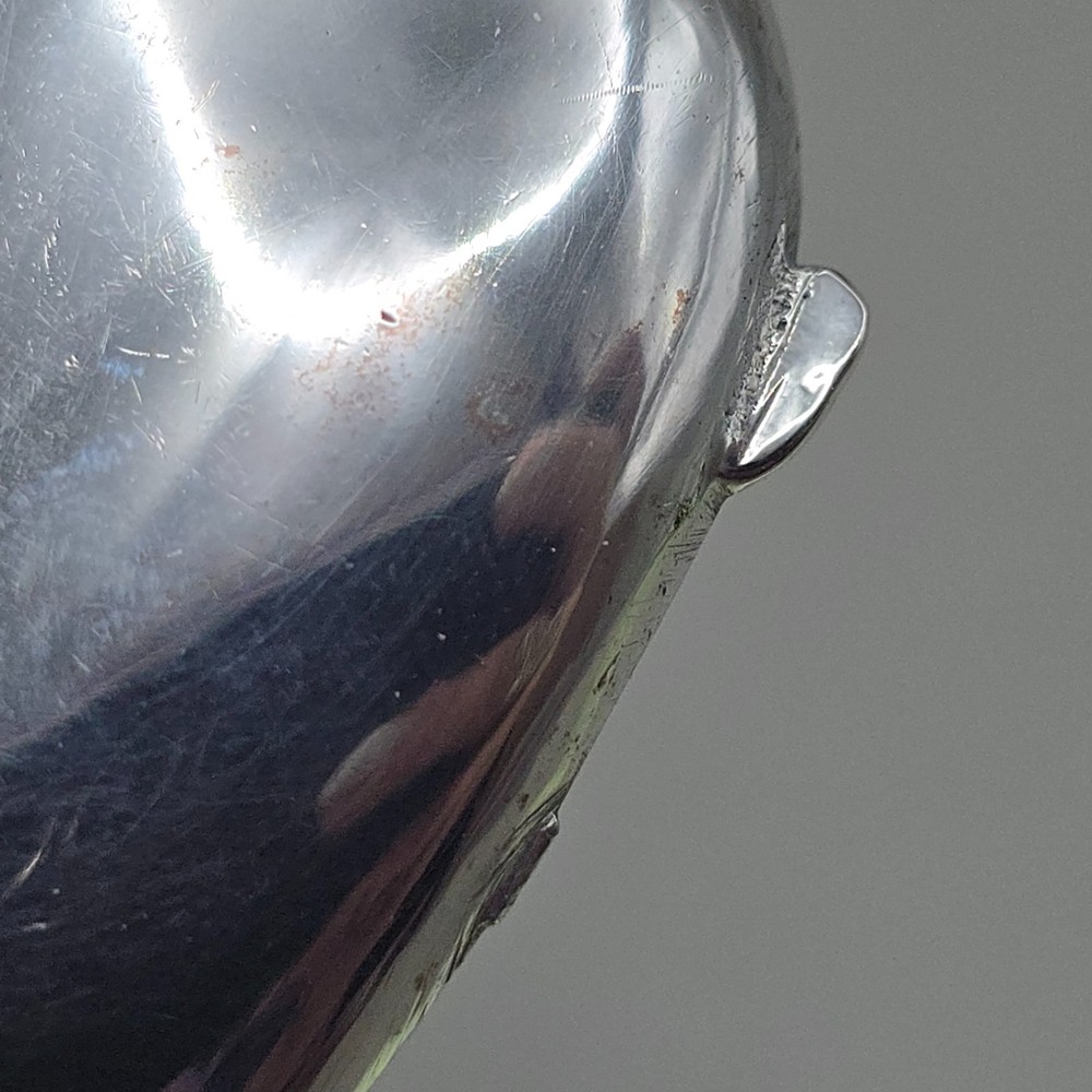 Antique 800 Silver Pill Box Snuff Box