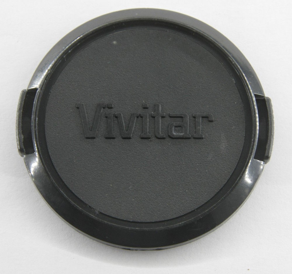 55mm  - Front Snap On Lens Cap - Vivitar - USED E46N