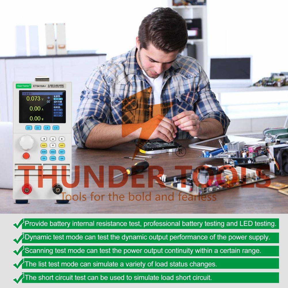 Thunder Tools East Tester ET5410A+ Programmable Single-channel DC