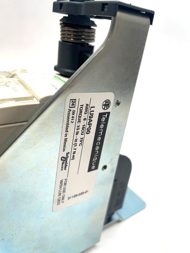 Schneider Electric LUCA12BL Starter Control Unit & Base, LU9AP00 Bracket