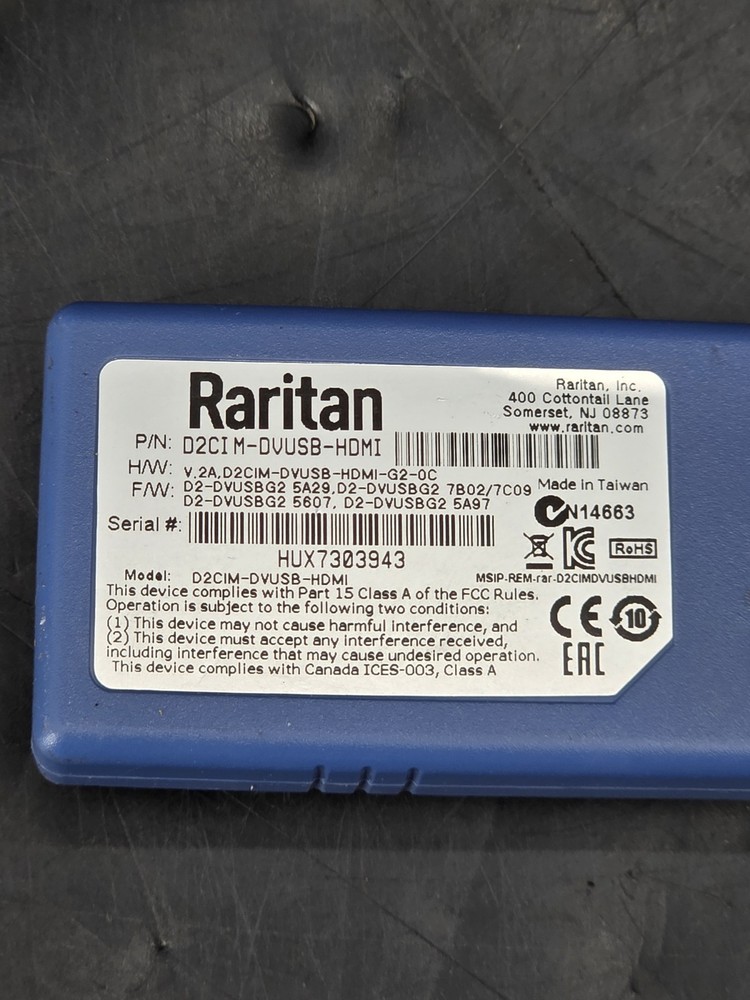 Raritan D2CIM-DVUSB-HDMI