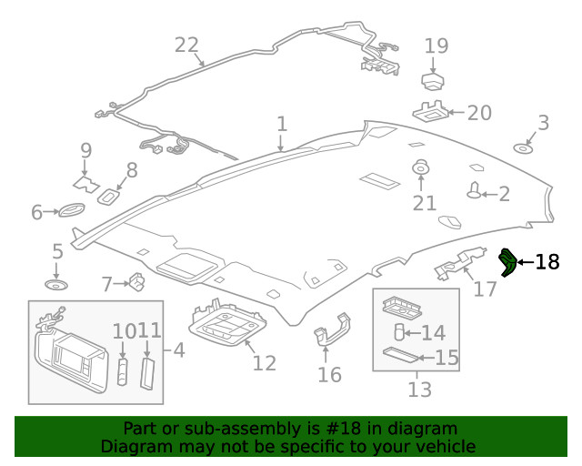 Genuine GM Coat Hook 84287955