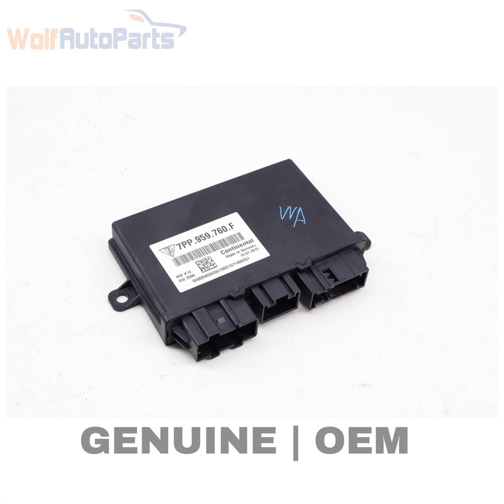 2013-2018 PORSCHE CAYENNE - Front SEAT Memory Control Module 95861876004