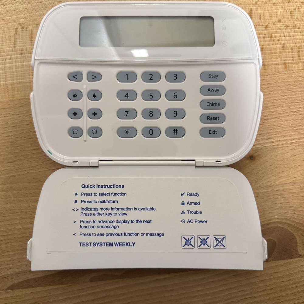 DSC HS2LCDENG N PowerSeries Neo Hardwired LCD Keypad Full Message